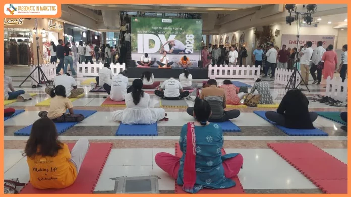 Korum Mall Marks International Yoga Day with ‘Yoga for Healthy Ageing’ Initiative