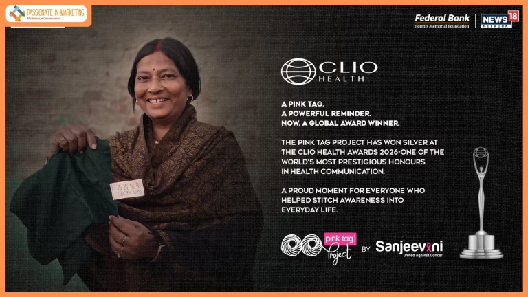 ‘The Pink Tag Project’ Initiative by Sanjeevani-United Against Cancer Wins Silver at 2026 Clio Health Awards