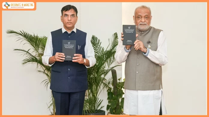 Hon’ble Union Minister Dr Mansukh Mandaviya Releases the New Book, ‘Five Prescriptions from the Ashtavakra Mahagita’ authored by Daaji, the Guide of Heartfulness in New Delhi