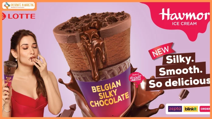 Havmor Launches Belgian Silky Chocolate Cone, Elevates Chocolate Indulgence with Tamannaah Bhatia Campaign