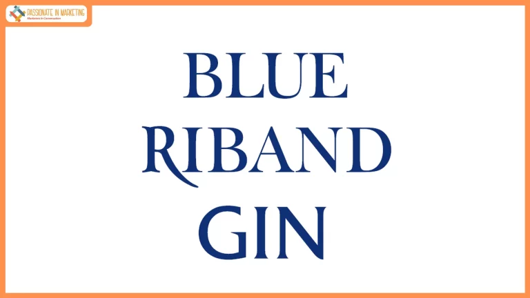 Blue Riband Gin Gets a Modern Makeover