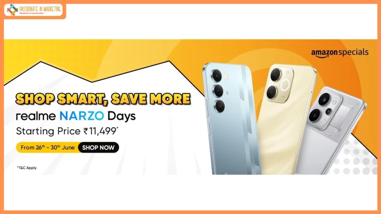 realme brings NARZO Days Sale on Amazon with Smartphone Deals Starting at INR 11,499 from 26th June