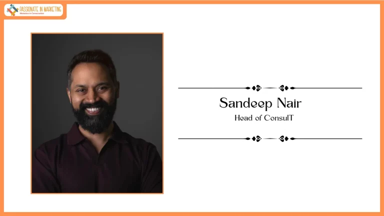 Tilt Brand Solutions appoints Sandeep Nair as Head of ConsulT