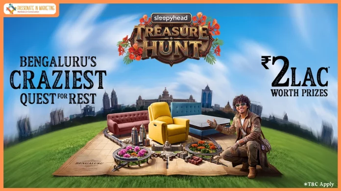 Sleepyhead Turns Bengaluru into a Giant Playground with a City-Wide Treasure Hunt Campaign