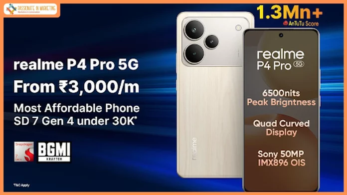 realme Announces Limited-Period Offers on realme P4 Pro 5G on Flipkart, Starting at INR 26,999