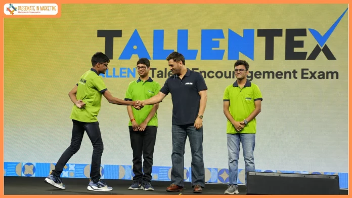 MS Dhoni Inspires Young Minds, Launches ALLEN TALLENTEX-2027