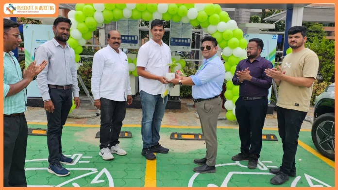 Tata Power and Tata Passenger Electric Mobility Ltd expands its presence in highways across Telangana with high speed TATA.ev MegaCharger Hub on NH-65