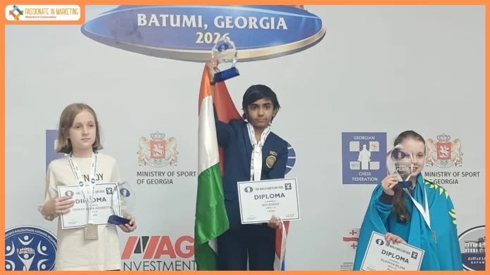 Divi Bijesh Wins FIDE World Cup Under-12 Girls Title
