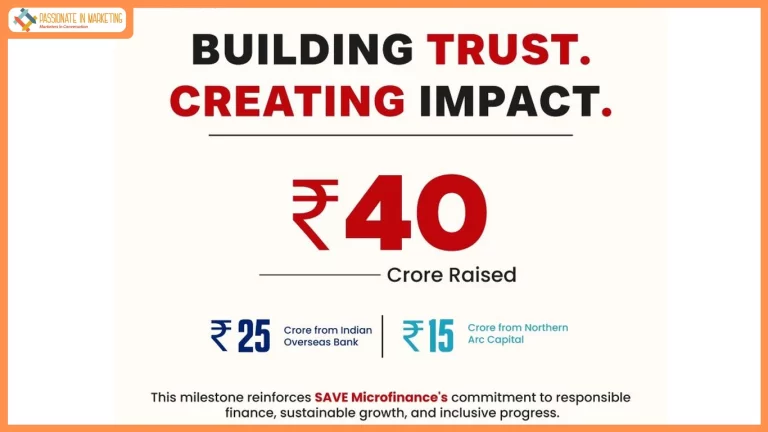 SAVE Microfinance Raises ₹40 Crore from Indian Overseas Bank and Northern Arc Capital to Strengthen its Microfinance Business