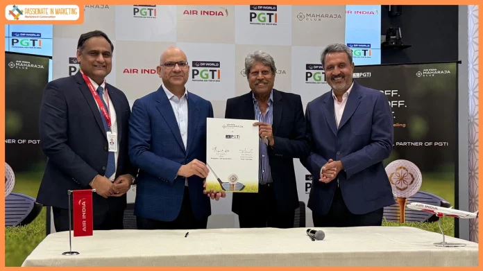 Air India's Maharaja Club Partners with Professional Golf Tour of India to Support the Growth of Golf in the Country