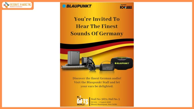 Blaupunkt Showcases 100 Years of German Audio Excellence at Gifts World Expo 2026
