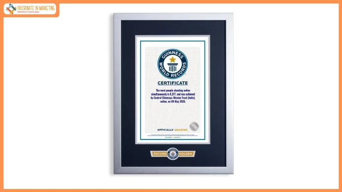Chinmaya Mission Sets Guinness World Record for Largest Online Bhagavad Gita Chanting