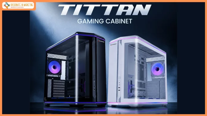 Consistent Infosystems launches TITTAN Black & White Gaming Cabinet with USB Type-C and Support for Up to 8 Cooling Fans