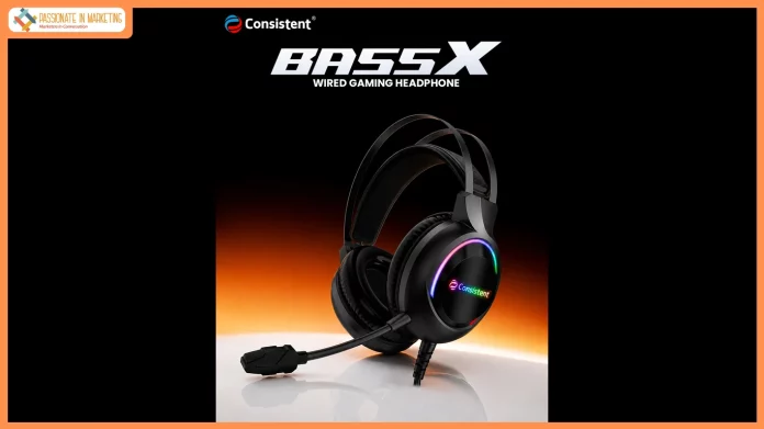 Consistent Infosystems launches wired BassX Gaming Headphone with Immersive Audio and Clear Voice Communication