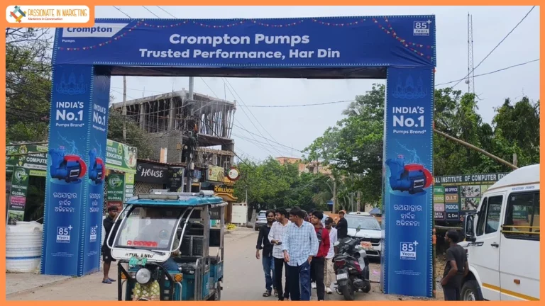 Crompton Pumps Brought/ Showcased Trusted Performance to Rath Yatra by building an Immersive Consumer Experiences to highlight the Story Behind Every Water Moment