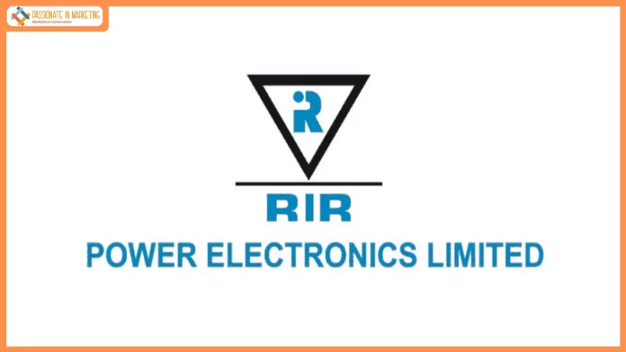 RIR Power Electronics Limited rings the Bell :