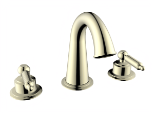Deck-Mounted Two-Handle Basin Mixer