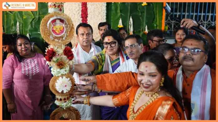 Chorebagan Sarbojanin Durgotsab Samity Begins Its 91st Year with Khuti Puja and Unveils Theme 