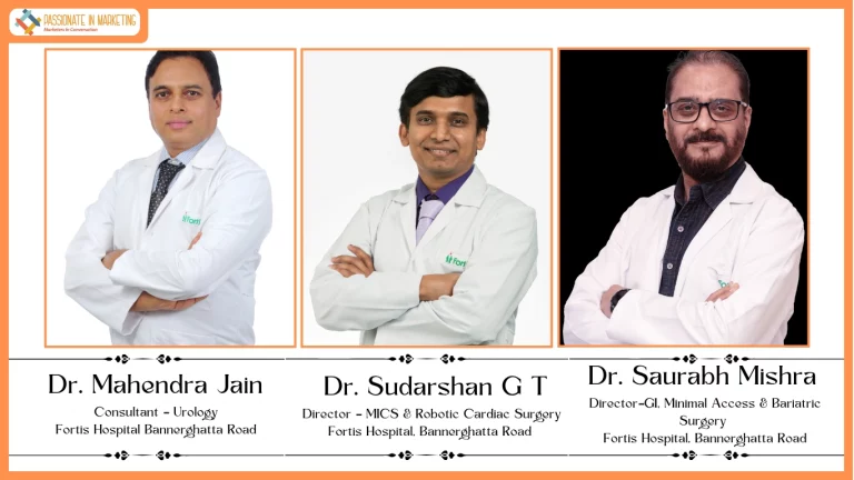 Fortis Hospital Bannerghatta Road Performs World’s First Reported Combined Robotic Heart Bypass, Robotic Hernia and Circumcision Surgeries performed under Single Anesthesia on an 81-Year-Old Male Patient
