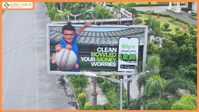 From Screens to Streets: Brand Ambassador Sourav Ganguly Lights Up Olyv’s Latest OOH Campaign