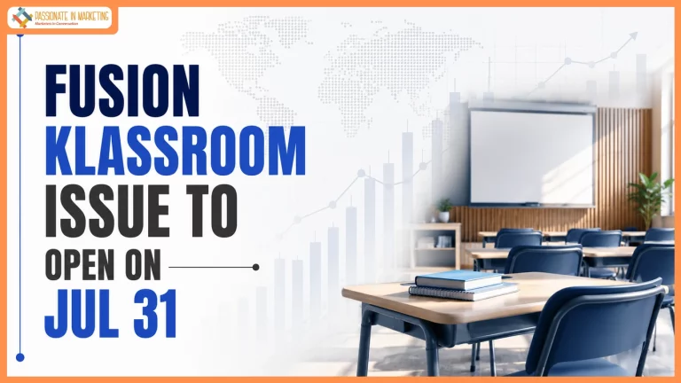 Fusion Klassroom Edutech Limited's IPO to open on Friday, July 31, 2026, with the Price Band of Rs. 151 – Rs. 159 per Equity Share of Face Value ₹10 each