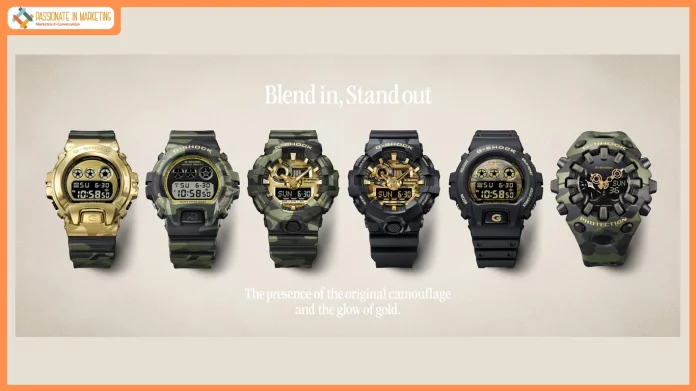 G-SHOCK Introduces the Bold Camo Series with Striking Gold Camouflage Designs