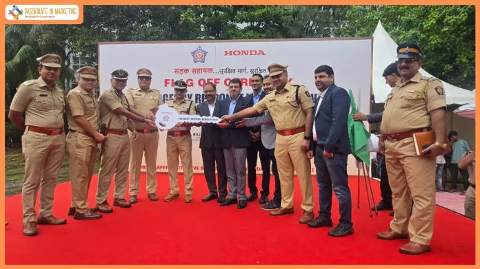 Honda India Foundation strengthens Mumbai Police mobility with 101 Emergency Response Vehicles