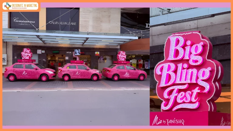 Mia by Tanishq takes the Big Bling Fest to the streets with India's first studded promotional car, in partnership with Platinum Outdoor