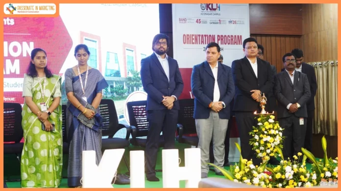 KLH Campus Hosts Grand Orientation for 2026 B.Tech Batch