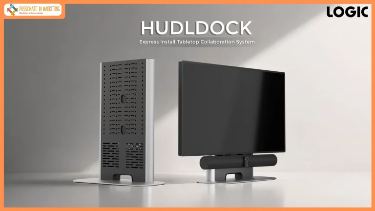 LOGIC Expands Workspaces Portfolio with HudlDock: A Tool-Free AV Solution for Huddle Rooms