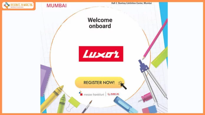 Luxor to Showcase Its Complete Portfolio of Writing Instruments and Creative Solutions at Paperworld India & Gifts World Expo 2026.