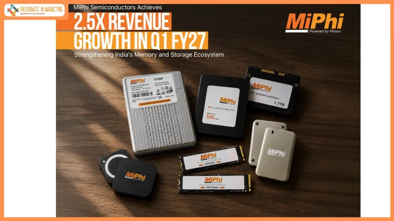 MiPhi Semiconductors Achieves 2.5X Revenue Growth in Q1 FY27, Strengthening India's Memory and Storage Ecosystem