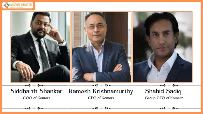 Komerz Appoints former WPP Finance Leader Shahid Sadiq as Group Chief Financial Officer