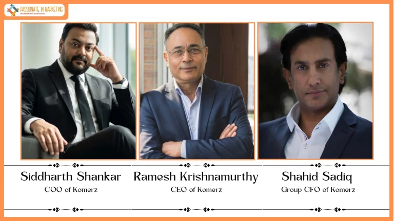 Komerz Appoints former WPP Finance Leader Shahid Sadiq as Group Chief Financial Officer