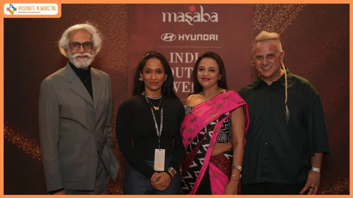 Pearl Academy presented its Global Icon, Masaba Gupta at India Couture Week 2026