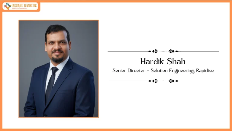 Rapidise Appoints Hardik Shah as Senior Director – Solution Engineering to Strengthen IoT ODM Growth