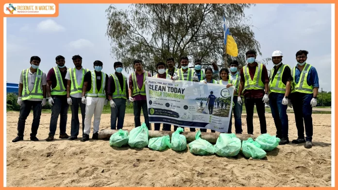 **SUEZ Employees Conduct Beach Clean-up Drive at Vypin Beach as Part of Plastic Free July 2026**
