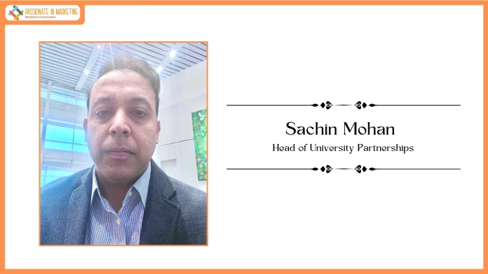 Emeritus strengthens India leadership with appointment of Sachin Mohan as Head of University Partnerships
