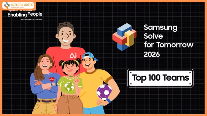 Samsung Solve for Tomorrow Selects Top 100 Young Innovators with over 50% Representing Tier 2 & Tier 3 Cities