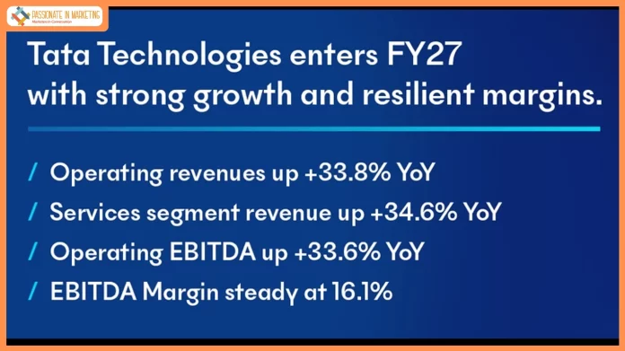 Tata Technologies enters FY27 with strong growth and resilient margins