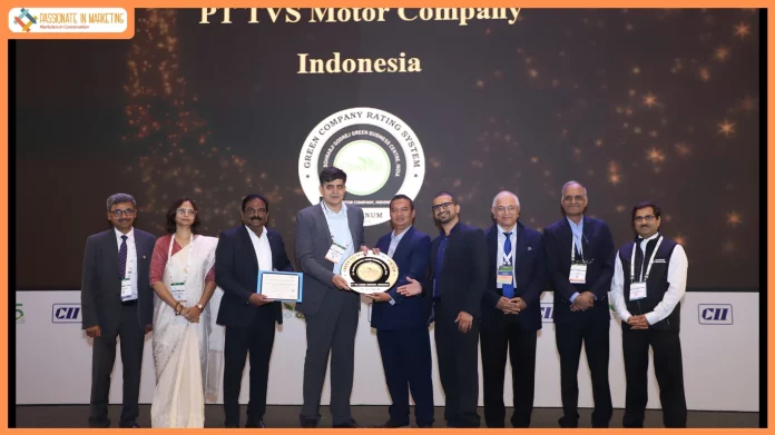 PT TVS Motor Company Indonesia Becomes First Overseas TVS Motor Manufacturing Facility to Achieve GreenCo Lite Platinum Rating from CII GreenCo Council