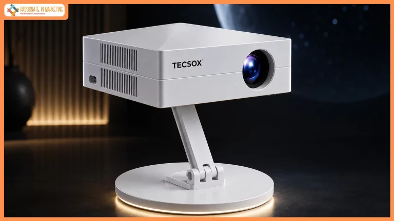 TecSox Launches Prime Smart Projector at Just ₹10,000 with Android 11, 4K Video Decoding, Wi-Fi 6 and 180° Rotatable Projection