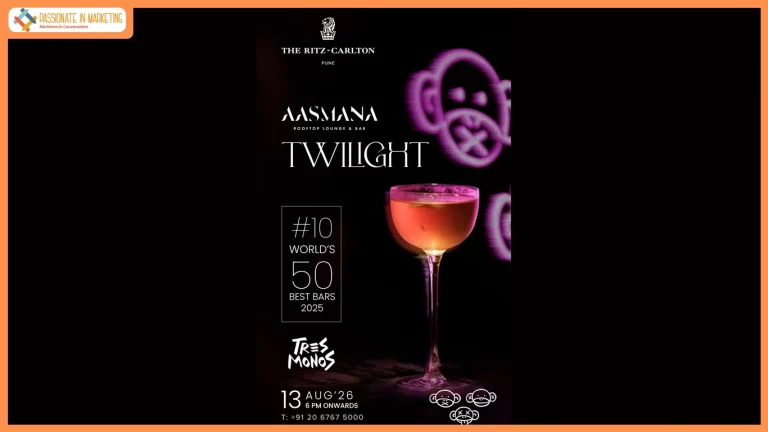 Aasmana at The Ritz-Carlton, Pune Welcomes an Exclusive Takeover by Tres Monos – Ranked No. 10 on The World's 50 Best Bars 2025