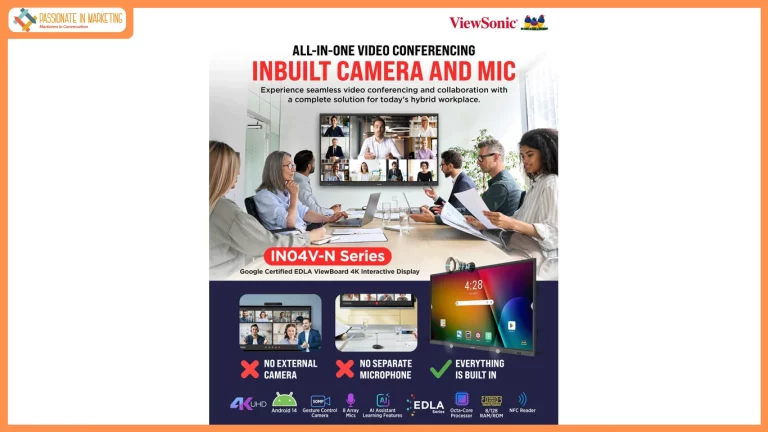 ViewSonic Launches Its First ViewBoard with an Integrated 48MP AI Camera, Redefining Hybrid Collaboration for Meetings and Classrooms