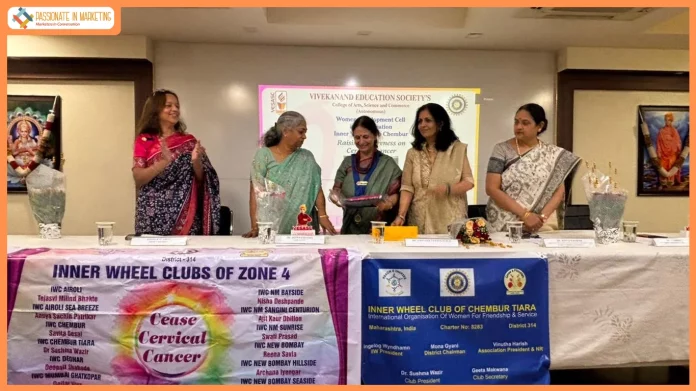 Vivekanand Education Society's College of Arts, Science & Commerce and Inner Wheel Club of Chembur Tiara Champion Cervical Cancer Awareness Through Preventive Health Initiative