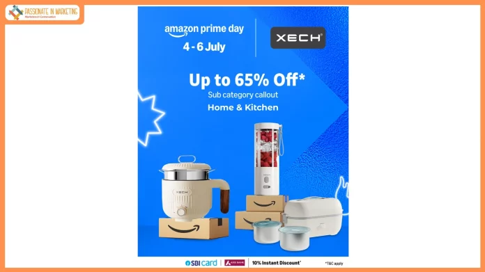 XECH Launches Monsoon Campaign with attractive deals on Amazon Prime Days