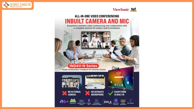 ViewSonic Launches Its First ViewBoard with an Integrated 48MP AI Camera, Redefining Hybrid Collaboration for Meetings and Classrooms