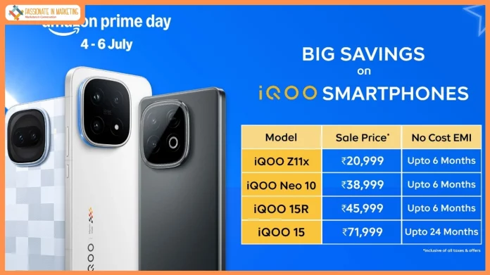 iQOO Announces Exclusive Deals for Amazon Prime Day Sale