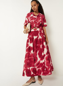 Max Fashion - Women Printed Shirt and Printed Long Skirt