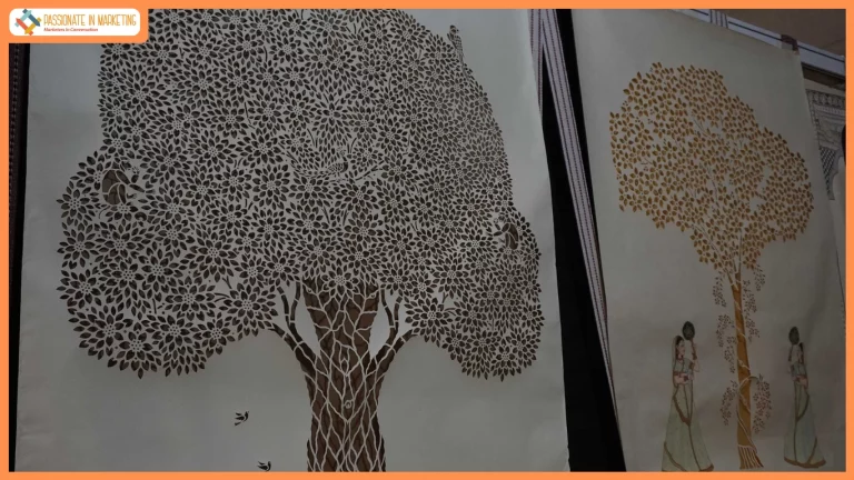 Rare Braj Paper-Cutting Art Sanjhi draws attention at Kausalyam 2026